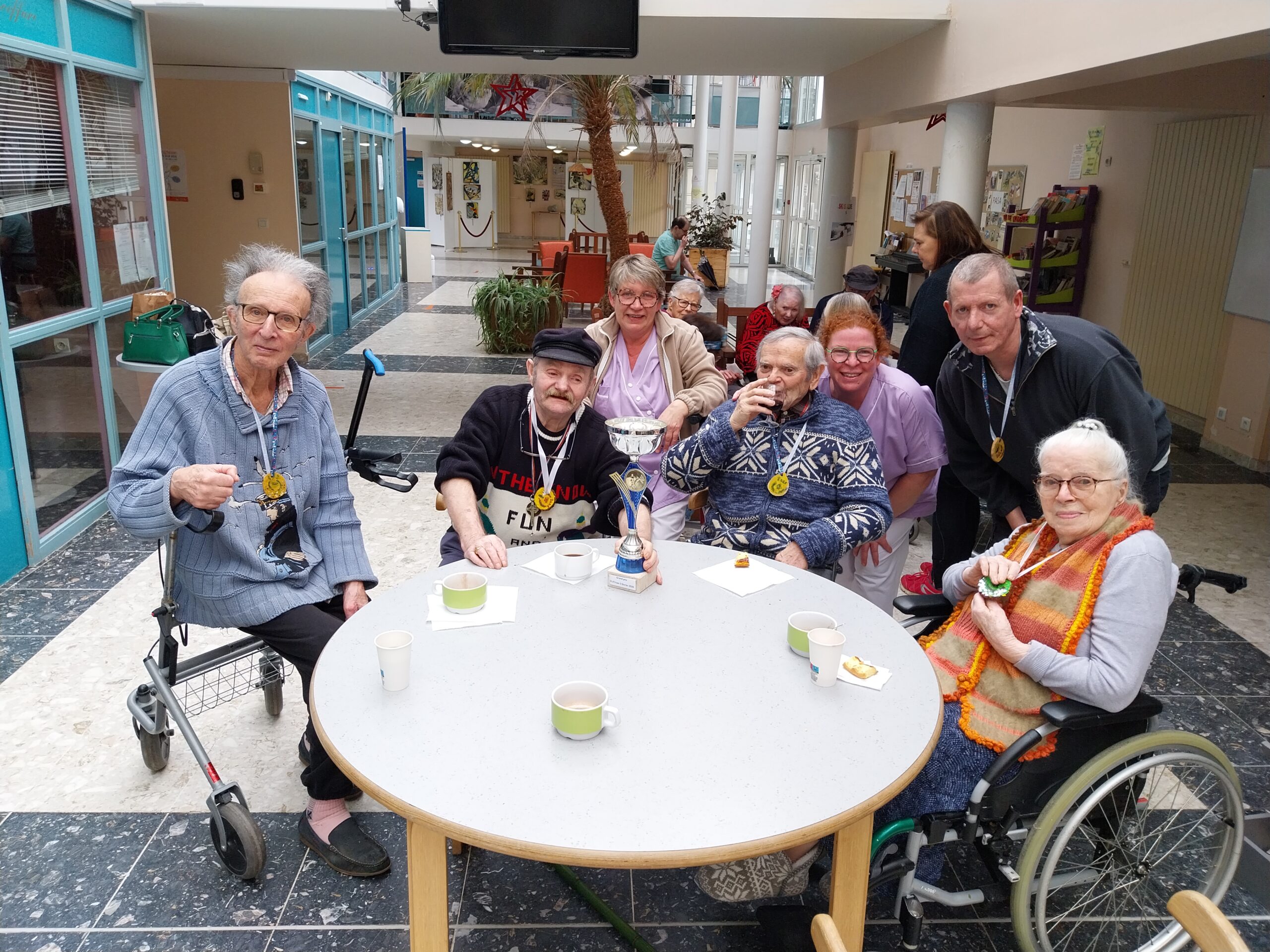 Lire la suite à propos de l’article Un air d’Olympisme à l&rsquo;EHPAD