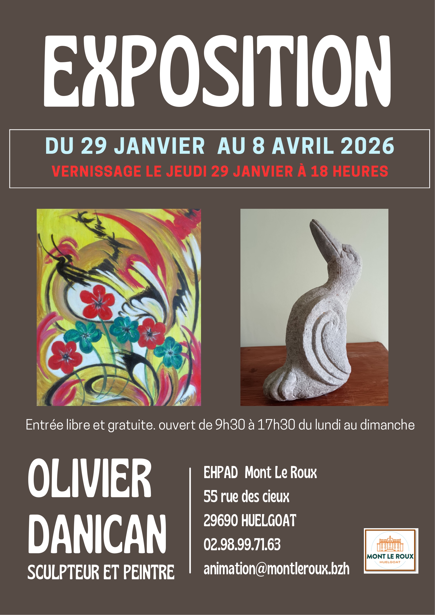 Lire la suite à propos de l’article EXPOSITION / Olivier DANICAN