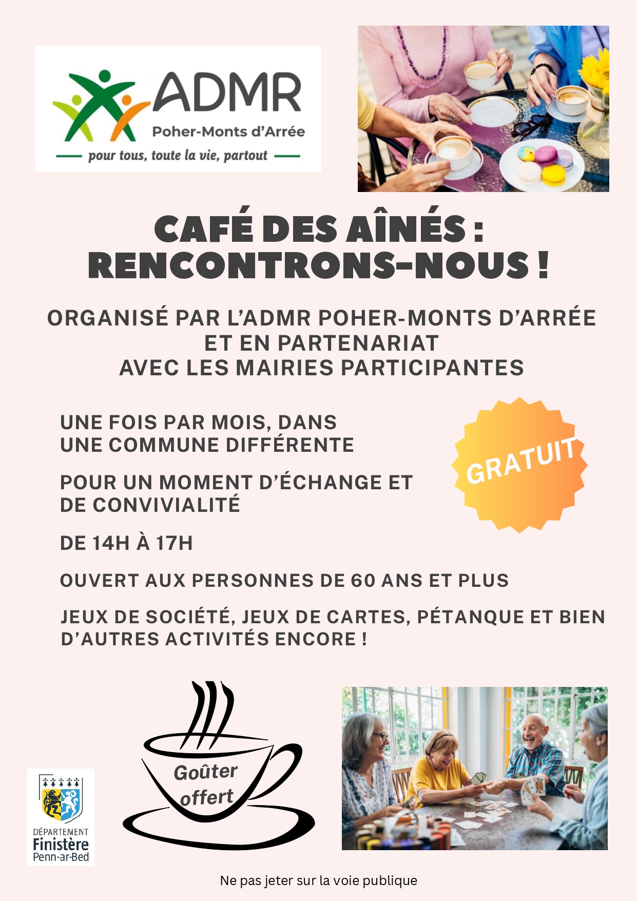 Lire la suite à propos de l’article Café des aînés organisé par l&rsquo;ADMR Poher-Mont d&rsquo;Arrée